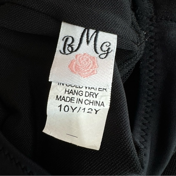 Mia Belle Girls Diva at the Beach Mesh Polka Dot Sleeve Swimsuit - Picture 6 of 7